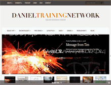 Tablet Screenshot of danieltrainingnetwork.org
